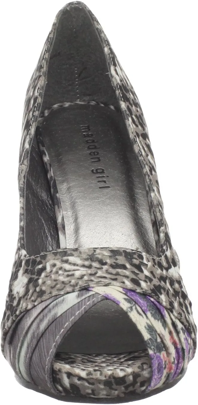 Madden Girl Women's Kandora Open-Toe Pump
