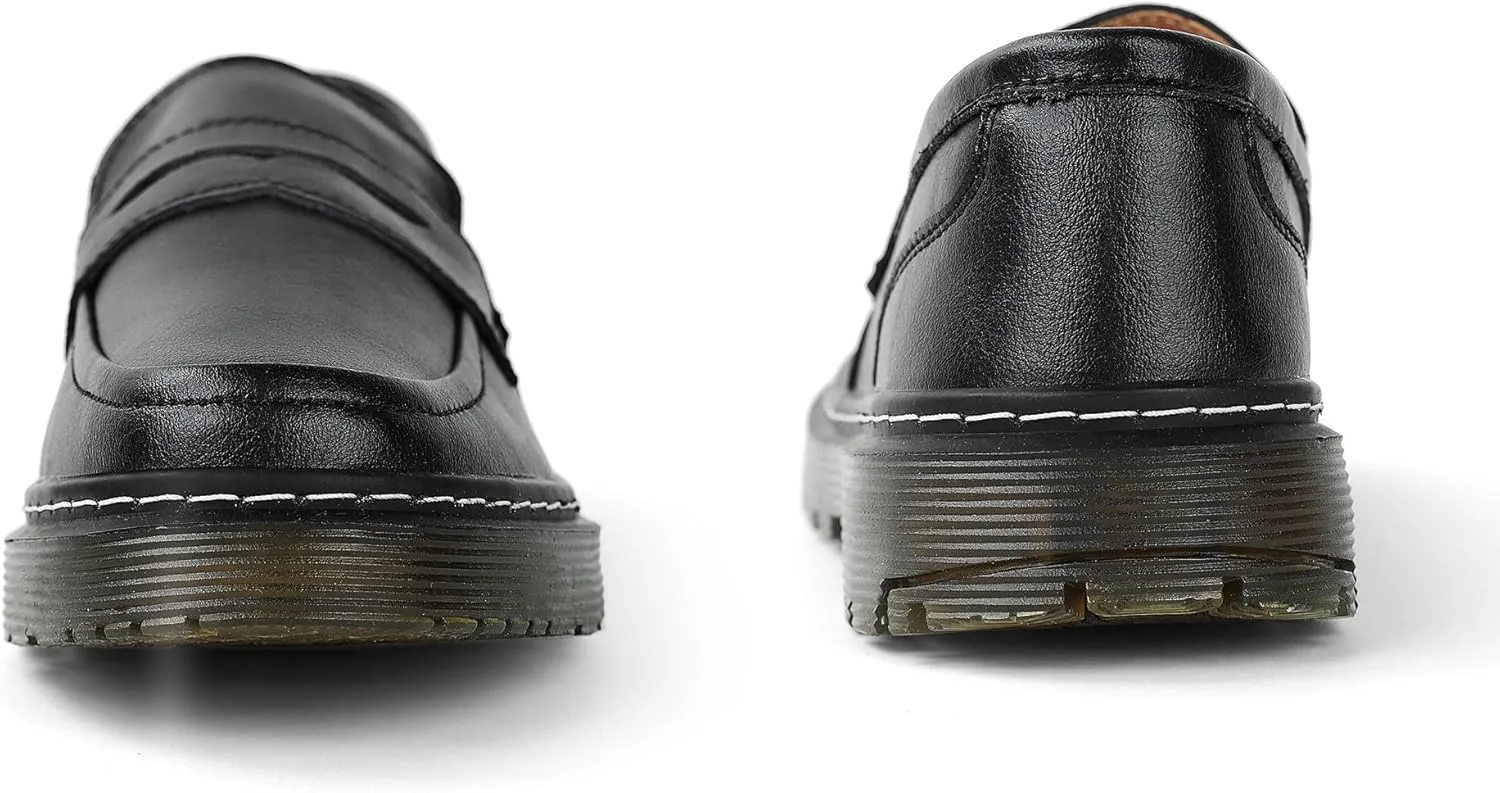 Men's Classic Penny Loafers Fashion Comfort Casual Slip-on Dress Shoes
