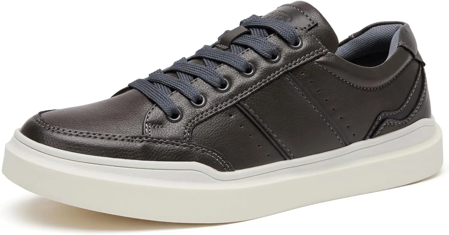 Men's Walking Sneaker Shoes Casual Low Top Tennis Shoes Comfortable Lace-Up Fashion Sneakers