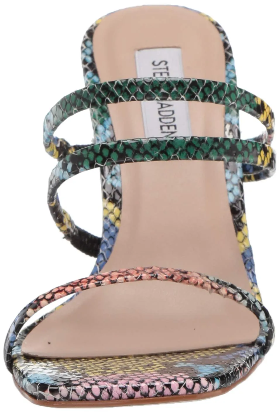 Mule Open Multi Pumps Functional Steve Thin Madden Strap Heeled Awake Top-quality at low price Snake Toe Sandal (10)