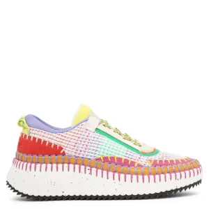 Nama red mesh sneakers