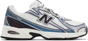 New Balance 740 Mens Shoes (Sea Salt White Plum, 7)