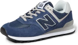 New Balance Men's 574 V2 Evergreen_Discontinued Sneaker, Black Iris, 9.5