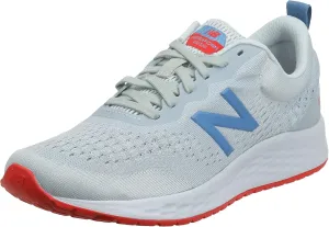 New Balance Women's Fresh Foam Arishi V3 Classic Running Shoe, White/Blue/Orange, 8.5