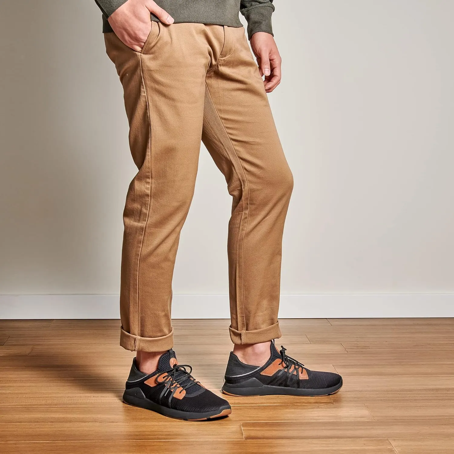OLUKAI Mio Li Men's Everyday Athletic Shoes, Versatile & Casual Sneaker, Breathable & Comfortable Mesh, Cushioned Arch Support & Secure Fit