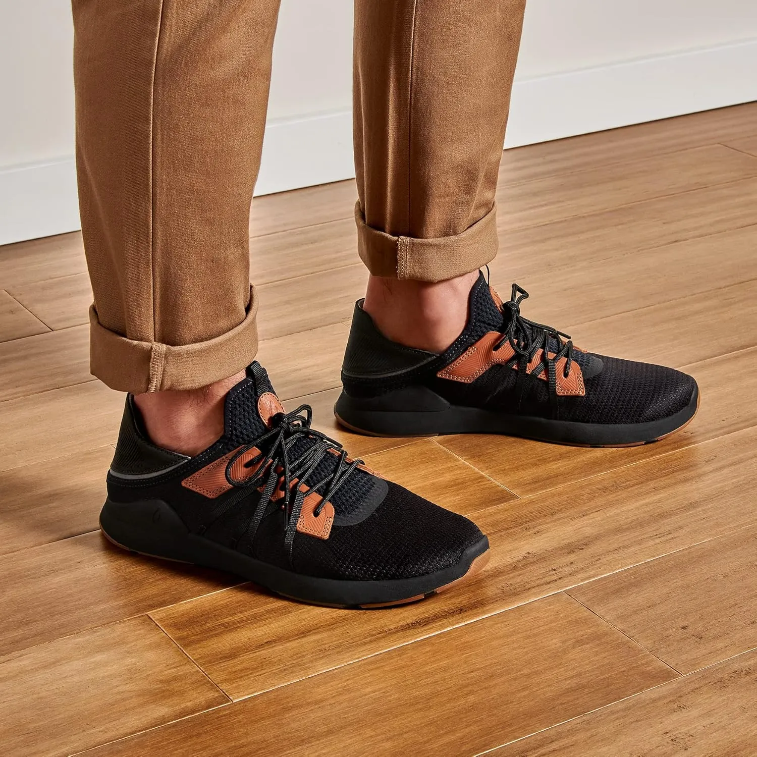 OLUKAI Mio Li Men's Everyday Athletic Shoes, Versatile & Casual Sneaker, Breathable & Comfortable Mesh, Cushioned Arch Support & Secure Fit