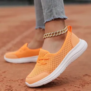 Orthopedic Shoes for Women,Women's Soft Sole Mesh Comfort Orthopedic Sneakers with Arch Support 2025 Comfortable Slip On Wide Diabetic Footwear Wide Width Summer Lightweight Mesh Knit Nurse Sneaker