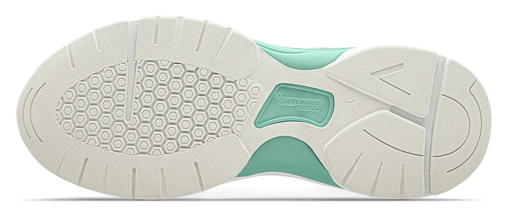Oserra Mesh S-SP | White Pastel Mint | Women