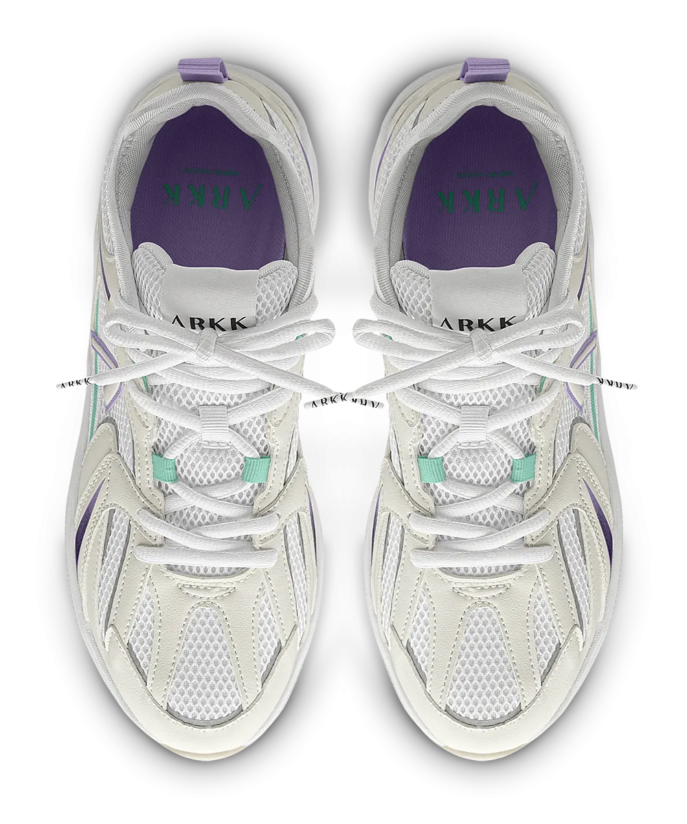 Oserra Mesh S-SP | White Pastel Mint | Women