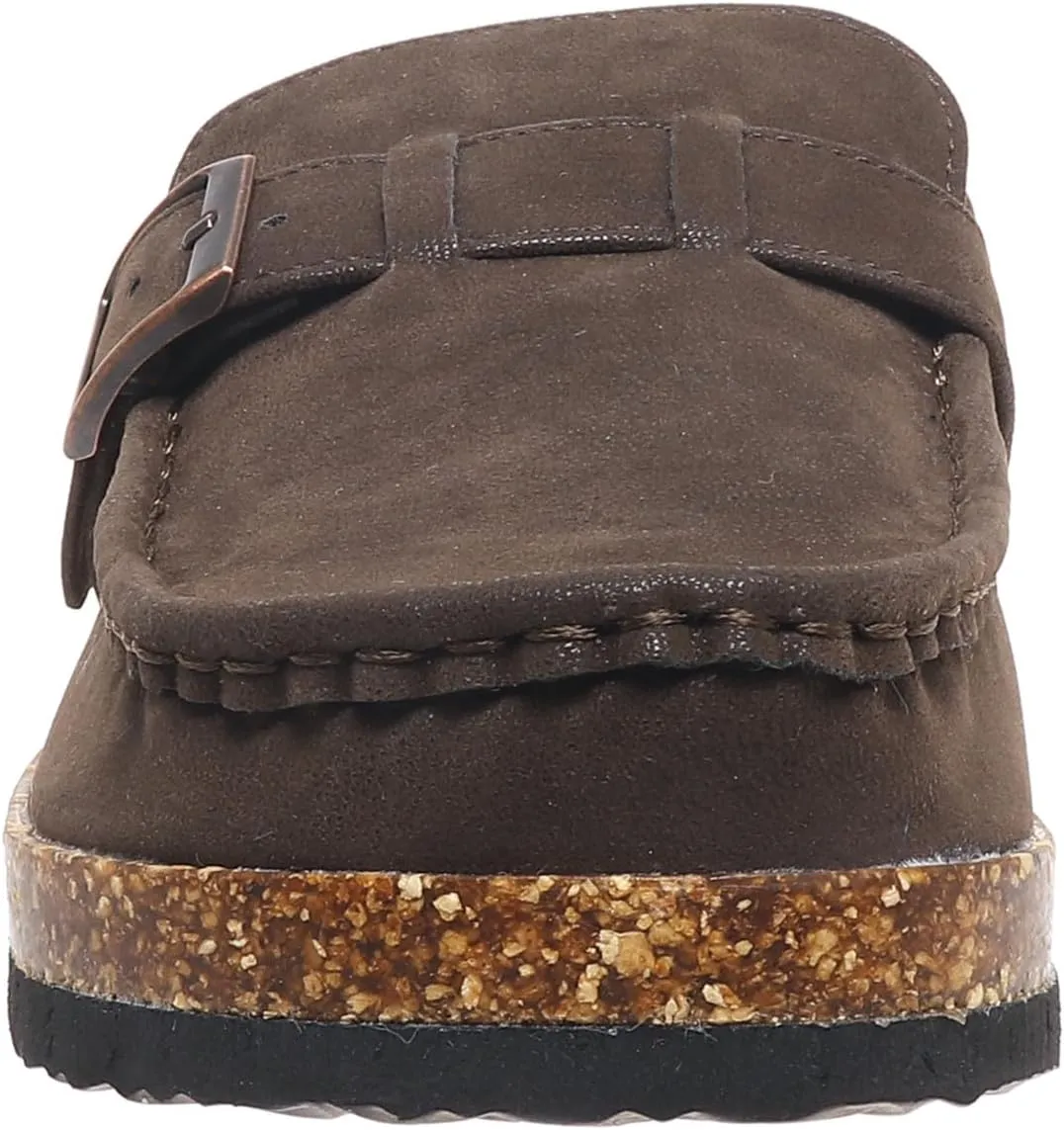 OUTWOODS Women Clogs Mules for Women Cork Footbed Sandals Shoes with Arch Support