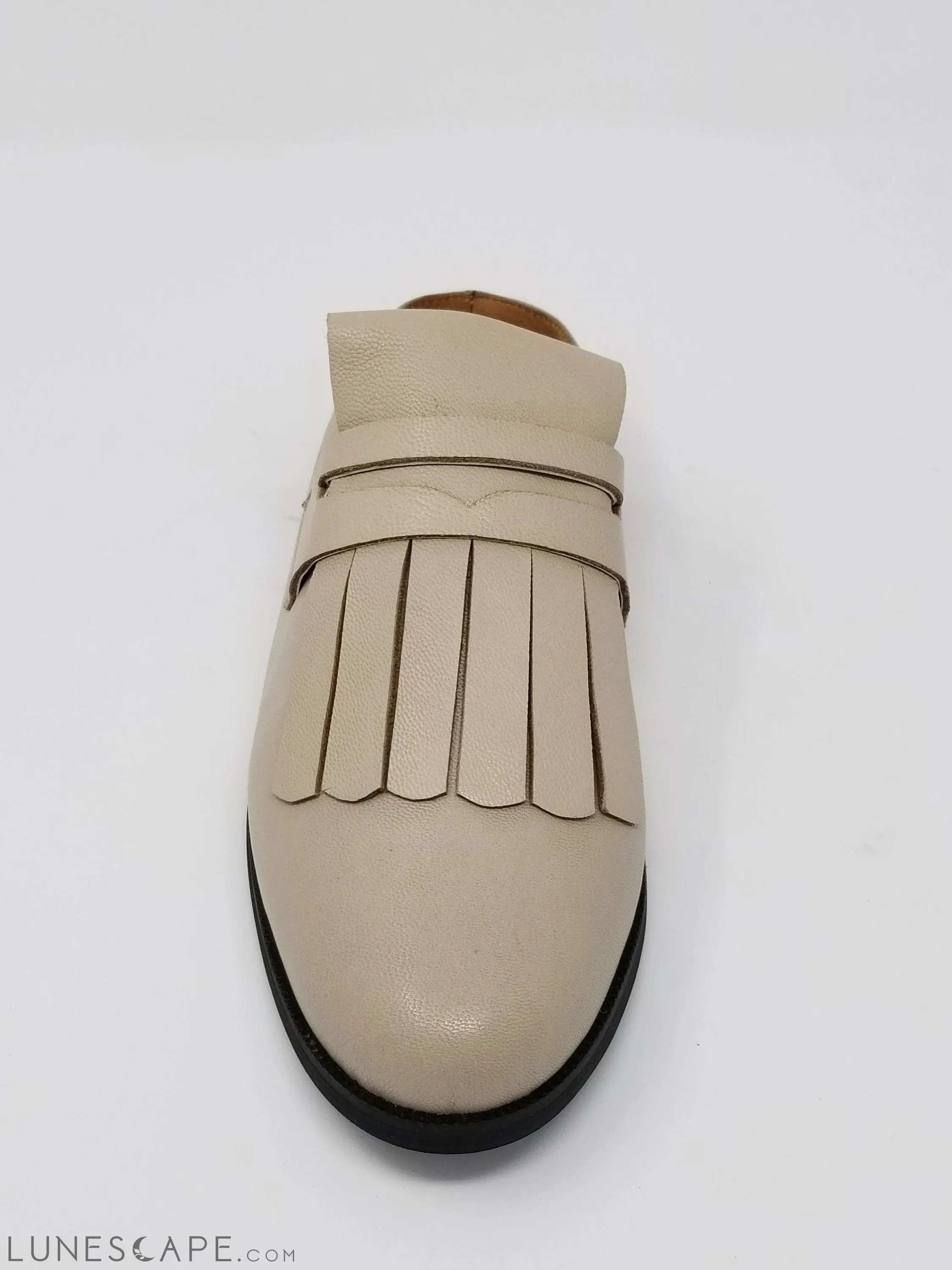 Palisades Fringed Flat Mule Clogs