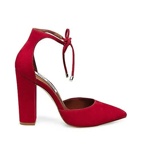 Pamperd Red Nubuck Pump