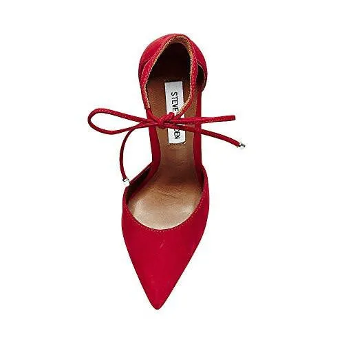 Pamperd Red Nubuck Pump