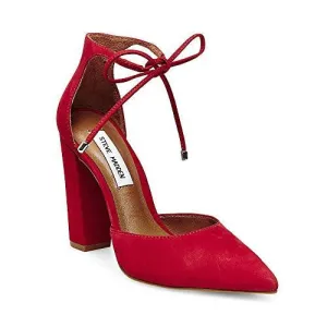 Pamperd Red Nubuck Pump