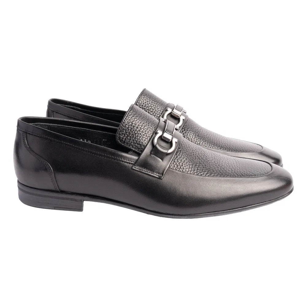 Pelle Line Barferr- Buckle loafer -Black
