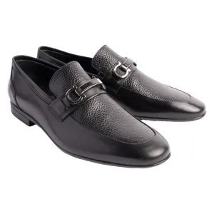 Pelle Line Barferr- Buckle loafer -Black