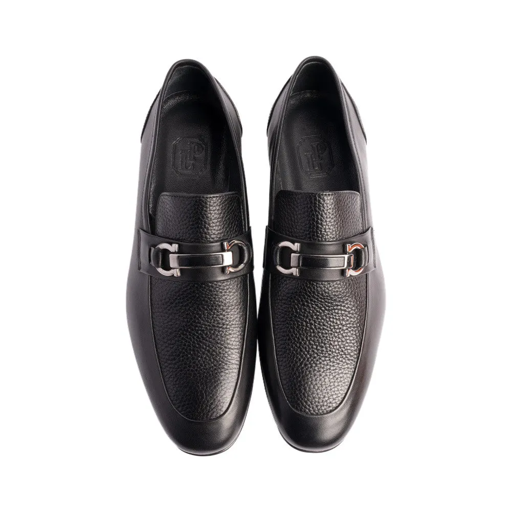 Pelle Line Barferr- Buckle loafer -Black