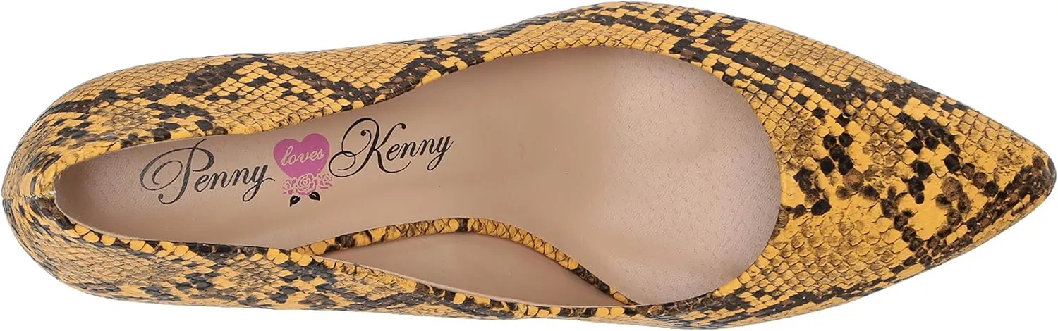 Penny Loves Kenny Women's Snake Print Pump