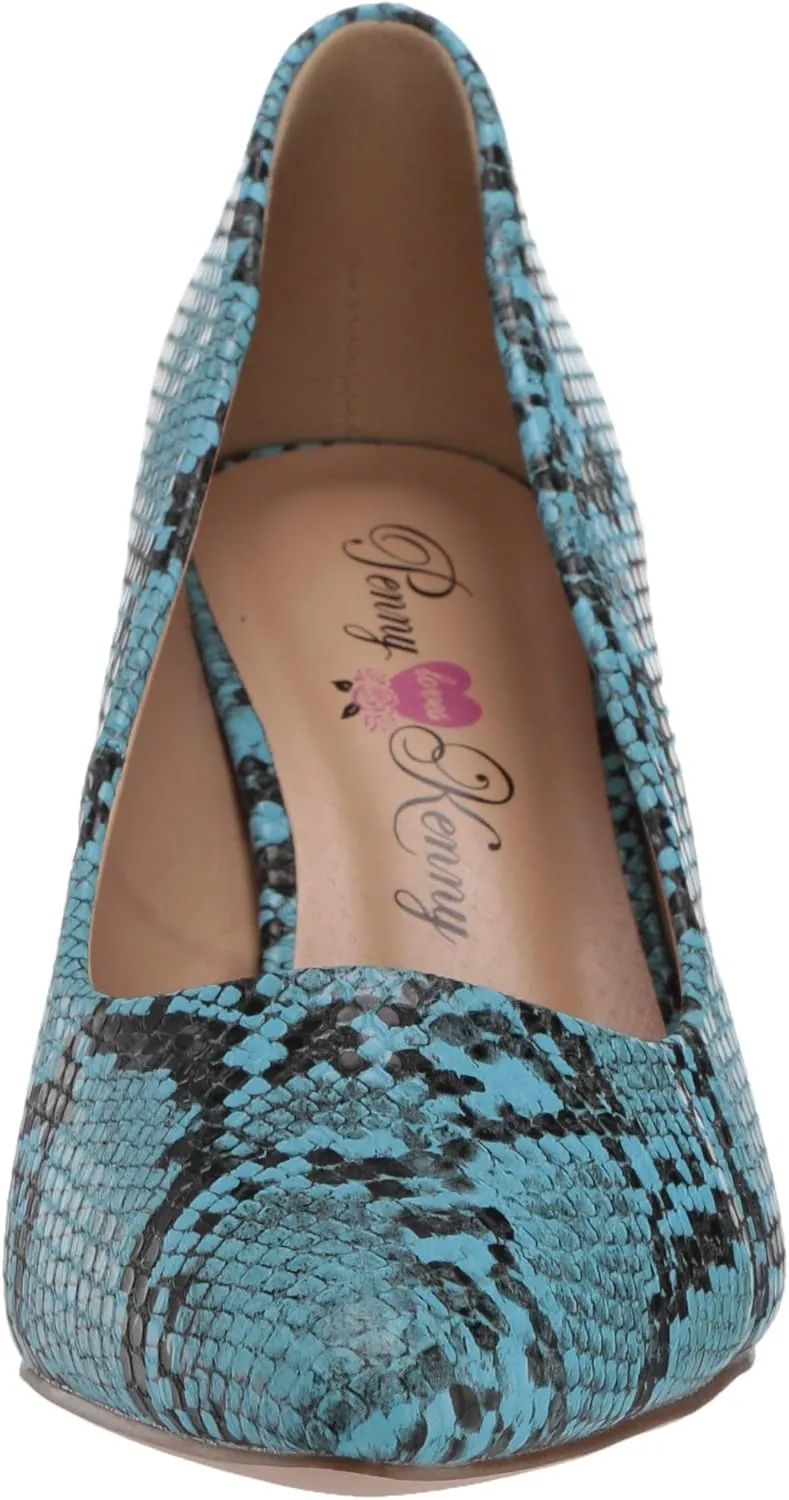 Penny Loves Kenny Women's Snake Print Pump