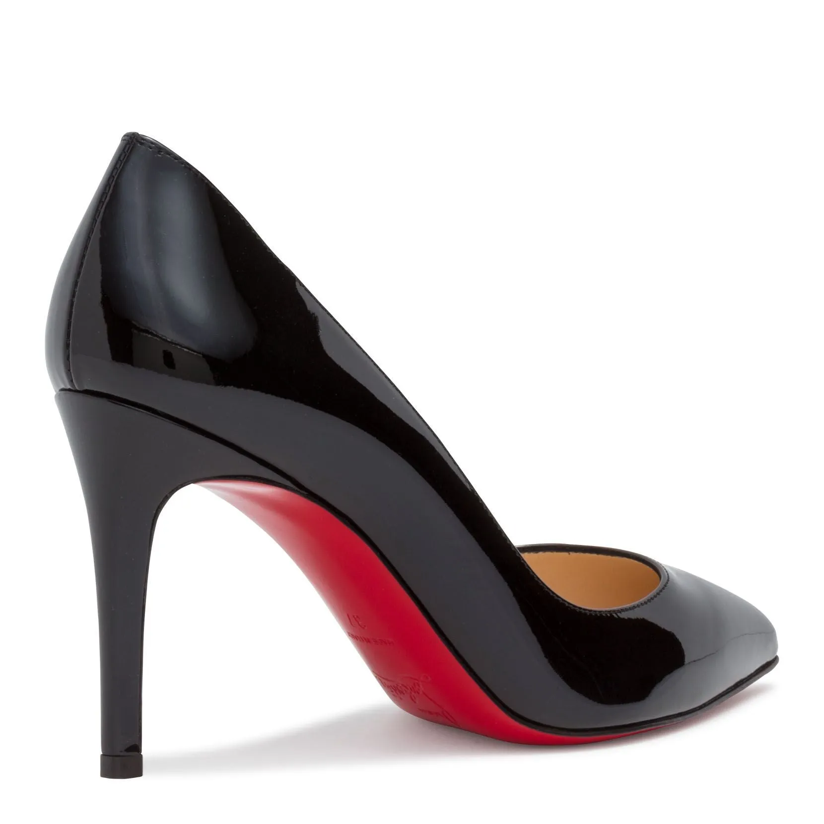 Pigalle 85 Black Patent Leather Pumps