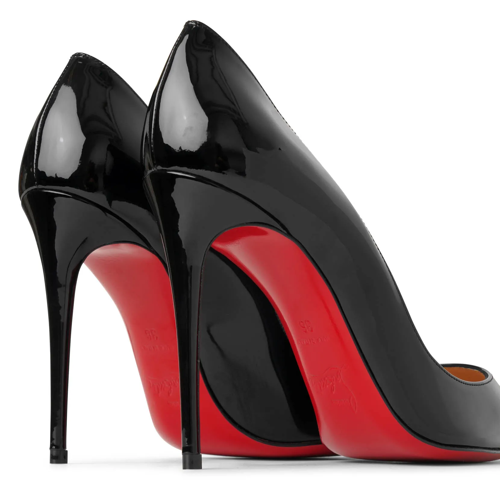 Pigalle Follies 100 patent black pump