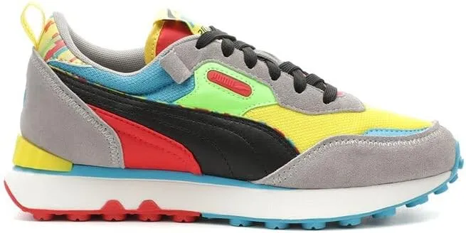 PUMA Rider Future Vintage Charcoal & Paint (Big Kid)
