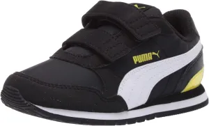 PUMA Unisex-Child St Runner Hook and Loop Sneaker
