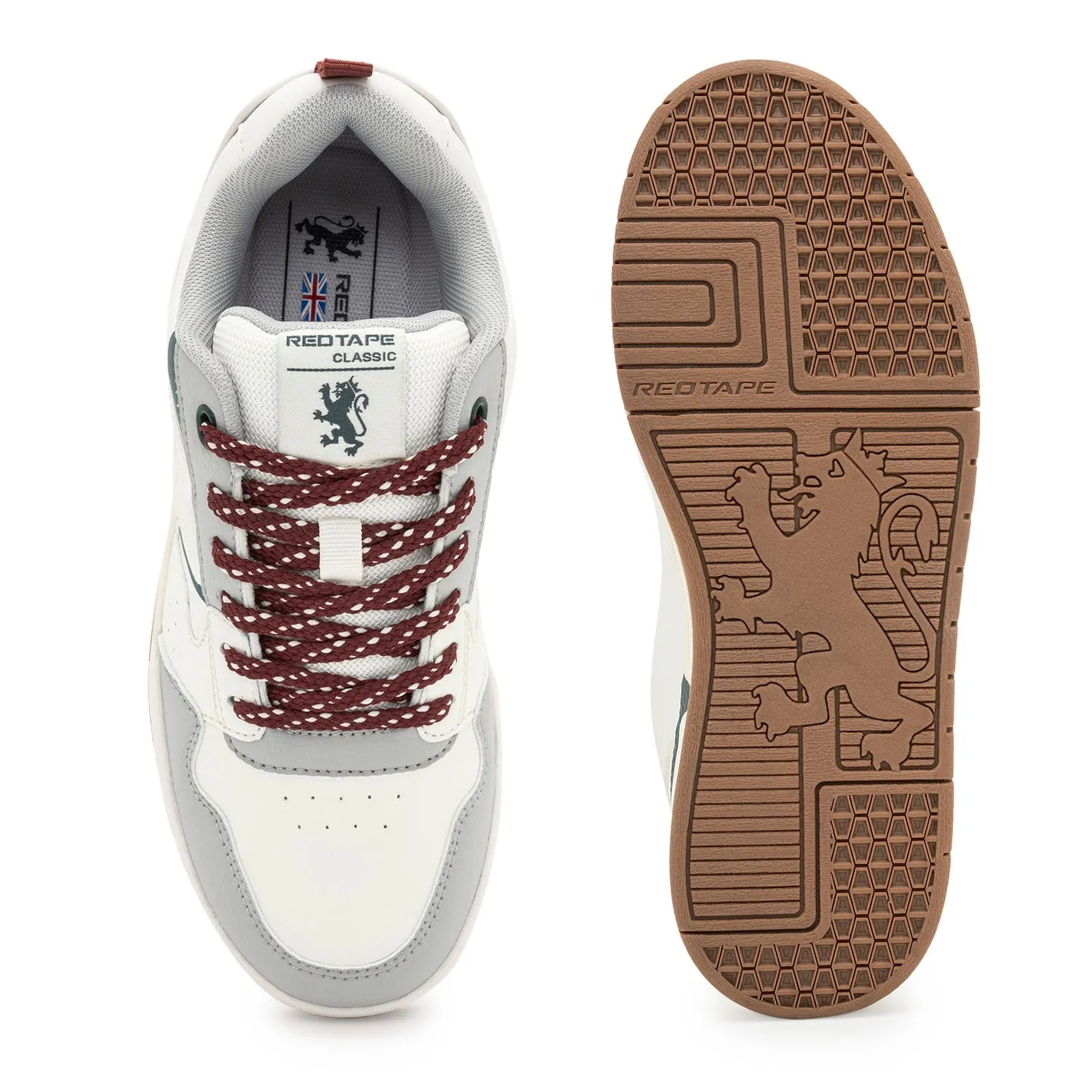 Red Tape Casual Sneaker Shoes for Men | Elegantly Rounded Front, Soothing Insole & Impact-Resistant Comfort
