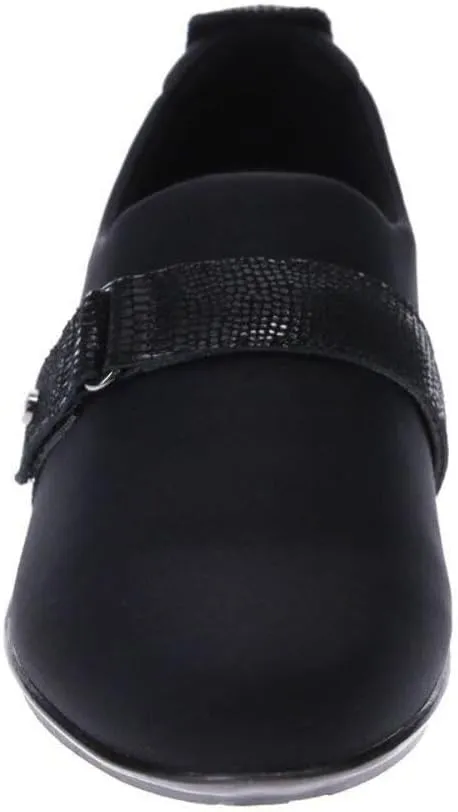 Revere Genoa Women's Stretch Loafer - Elegant Adjustable Leather with Super Soft Stretch Upper and Contoured Removable Footbeds