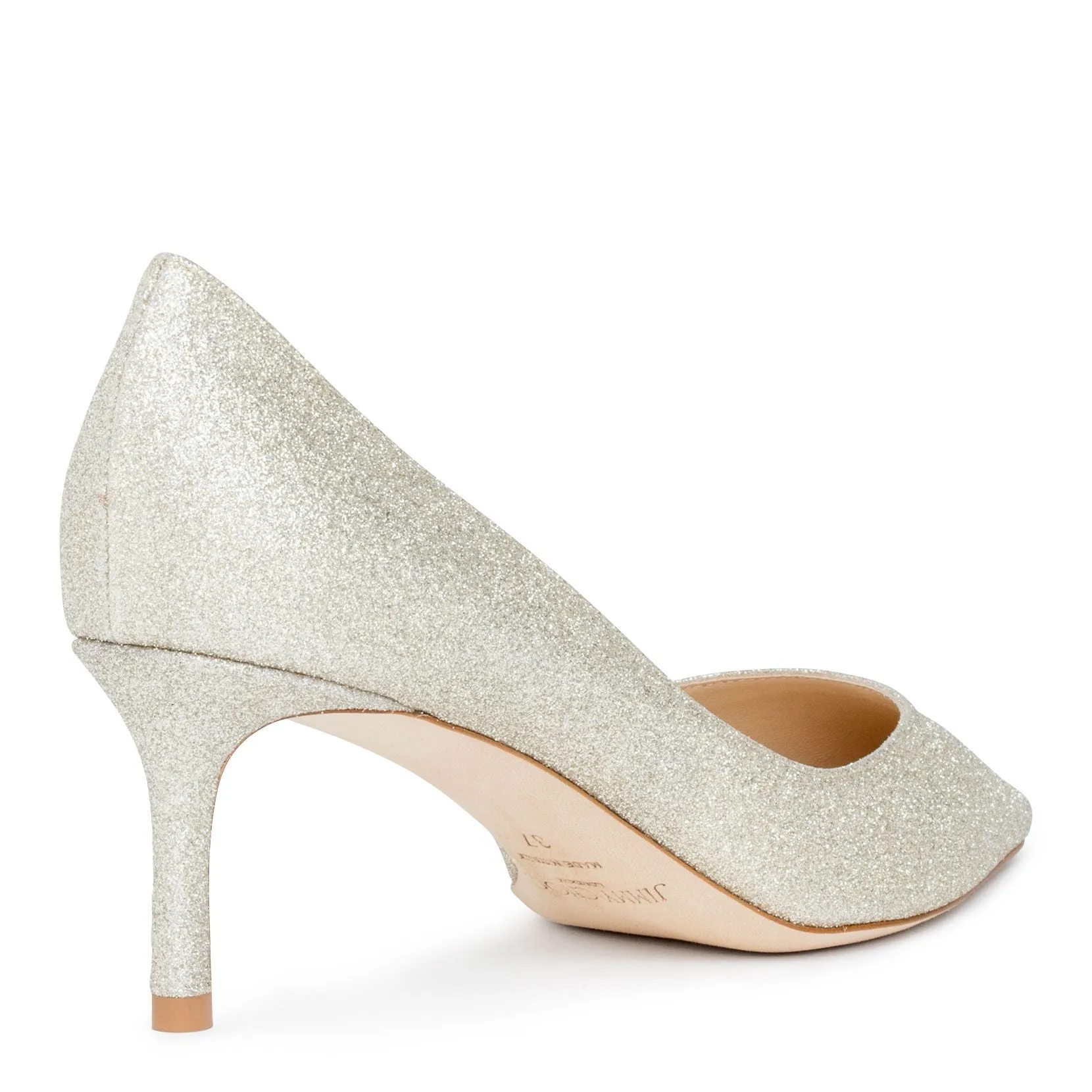 Romy 60 dusty glitter pump