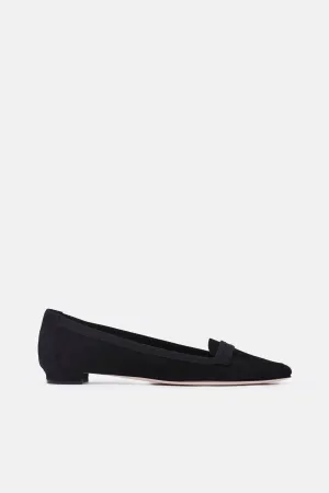 Salute Loafer - Black Suede