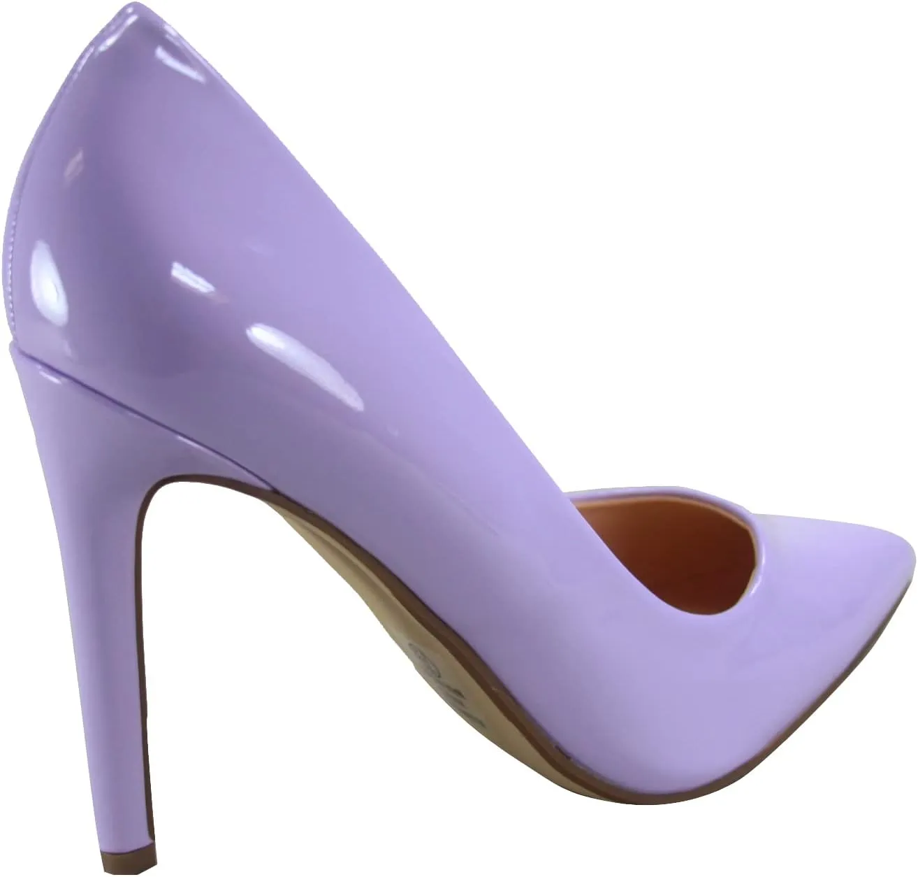 Scheme-s Women's Bridal Sexy Color Slip On Pointed Toe Stiletto Heels Pump Shoes