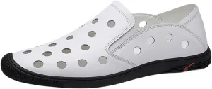 Simple Breathable Loafer Shoes Mens Loafers Shoe Flexible Flat Heel Slip Resistant Outdoor Casual Slip-on