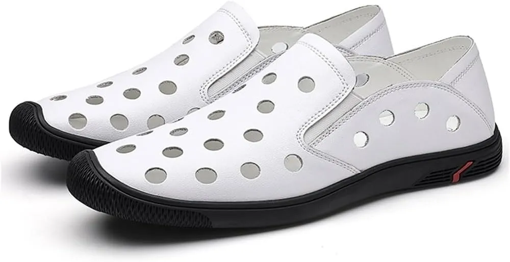 Simple Breathable Loafer Shoes Mens Loafers Shoe Flexible Flat Heel Slip Resistant Outdoor Casual Slip-on