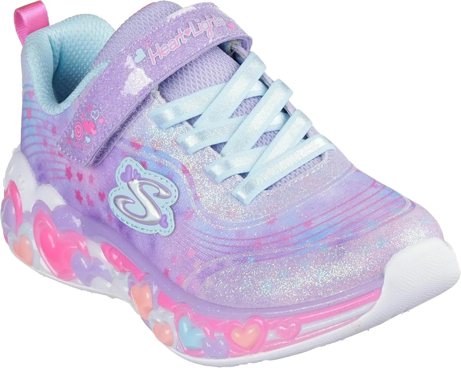 Skechers Girl's Eternal Heart Lights Sneaker