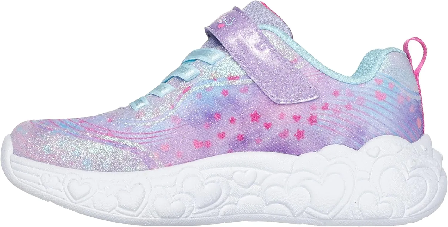 Skechers Girl's Eternal Heart Lights Sneaker