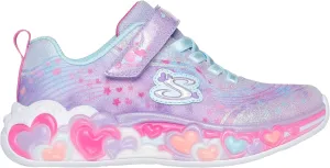 Skechers Girl's Eternal Heart Lights Sneaker