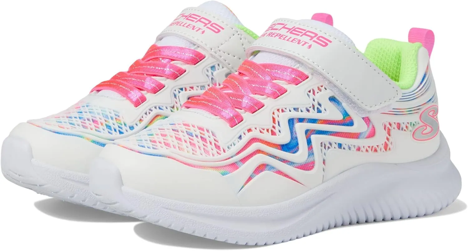 Skechers Girl's Jumpsters-Hydro Swirl Sneaker