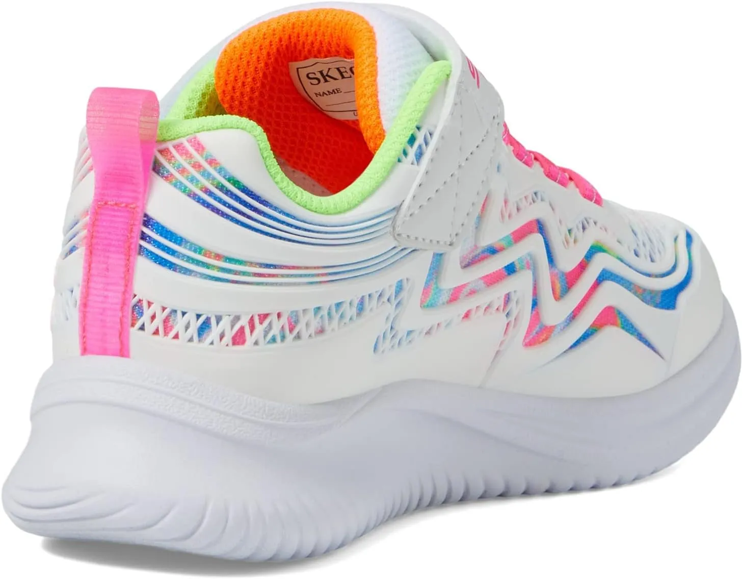 Skechers Girl's Jumpsters-Hydro Swirl Sneaker