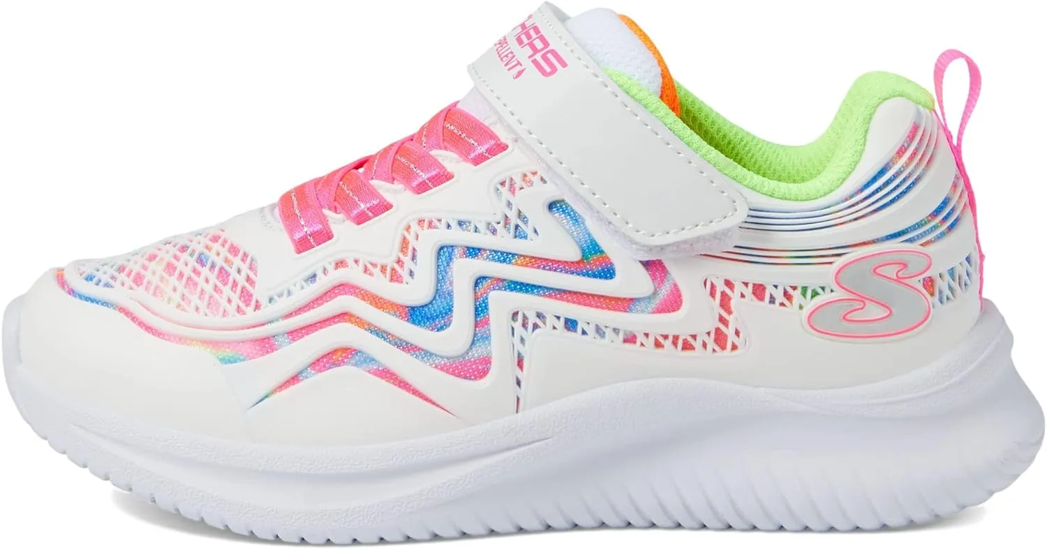 Skechers Girl's Jumpsters-Hydro Swirl Sneaker