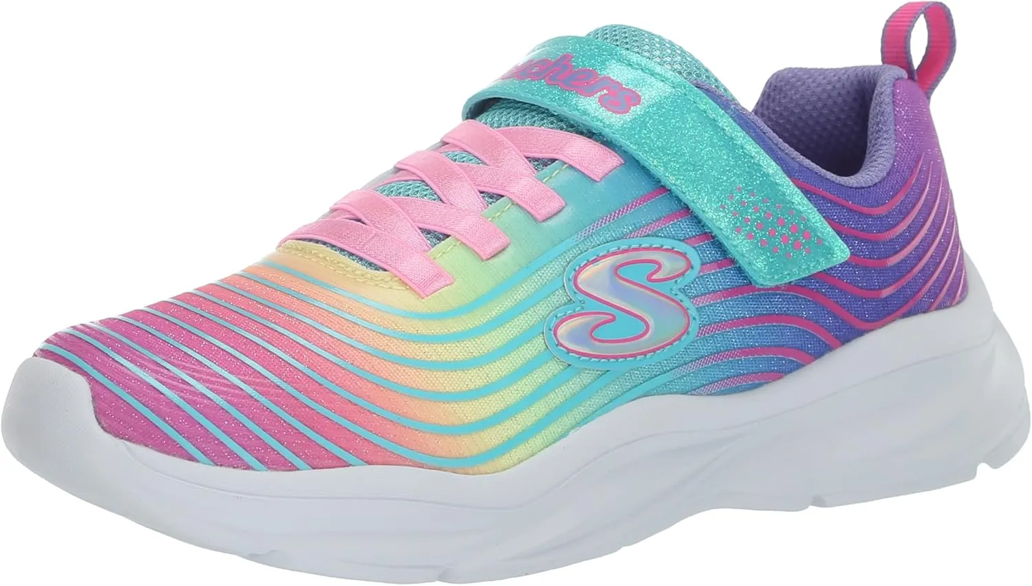 Skechers Kids Girl's Power Jams-Pastel Speed Sneaker