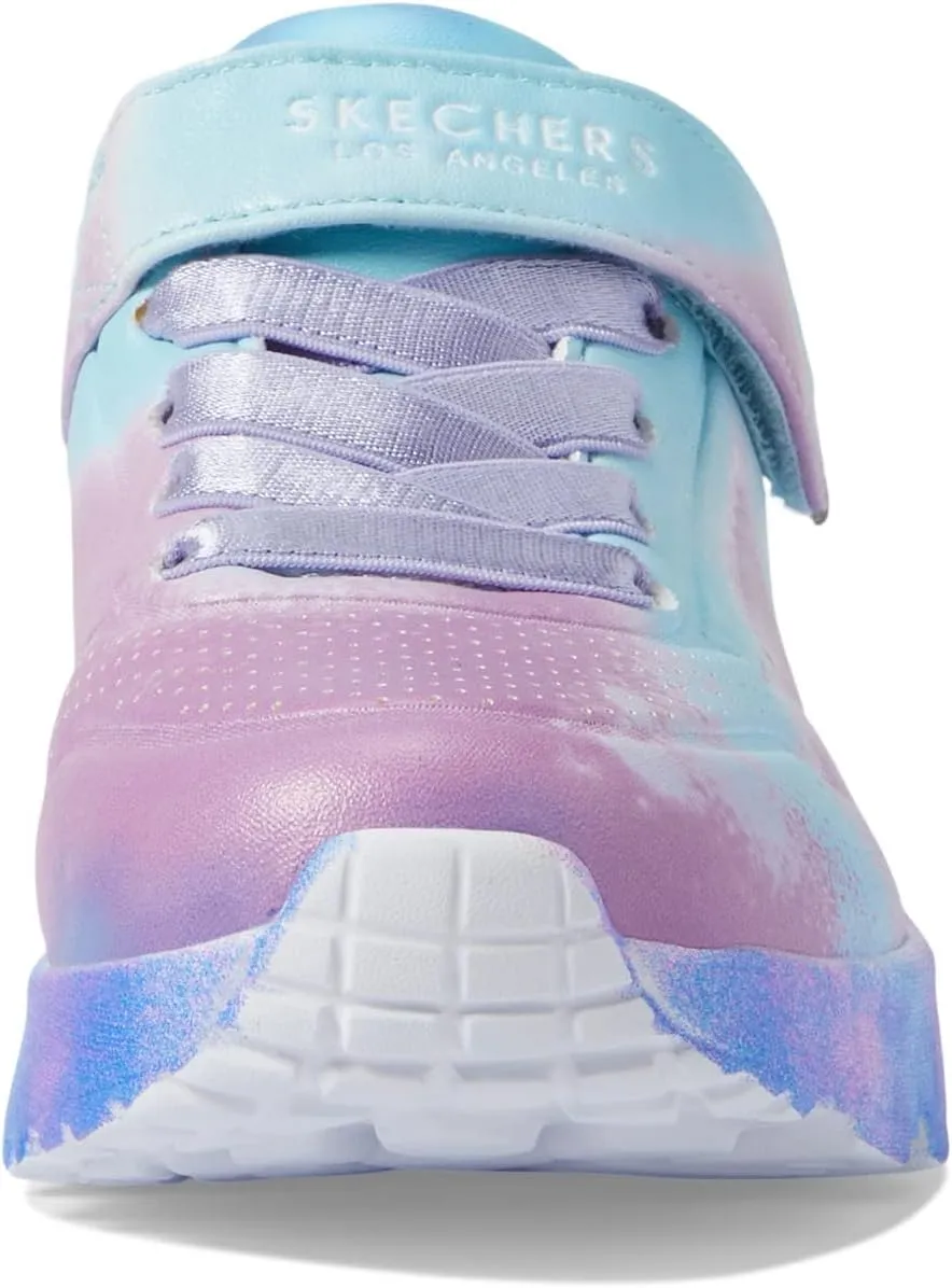 Skechers Unisex-Child Street Uno Lite-Splatter Glows Sneaker