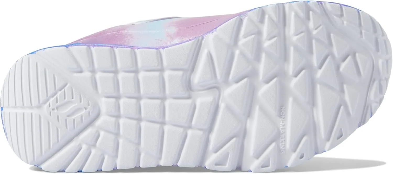 Skechers Unisex-Child Street Uno Lite-Splatter Glows Sneaker