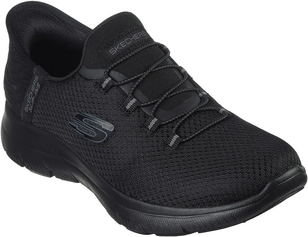 Skechers Women's Sneaker, Black, 9.5 Wide