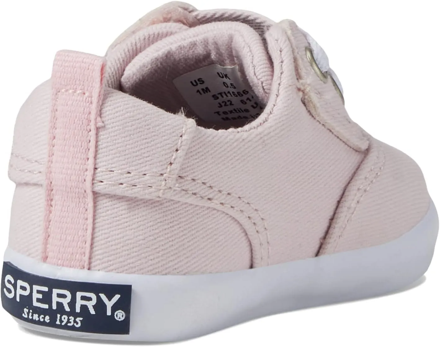 Sperry Unisex-Baby Spinnaker Crib Jr Washable Sneaker