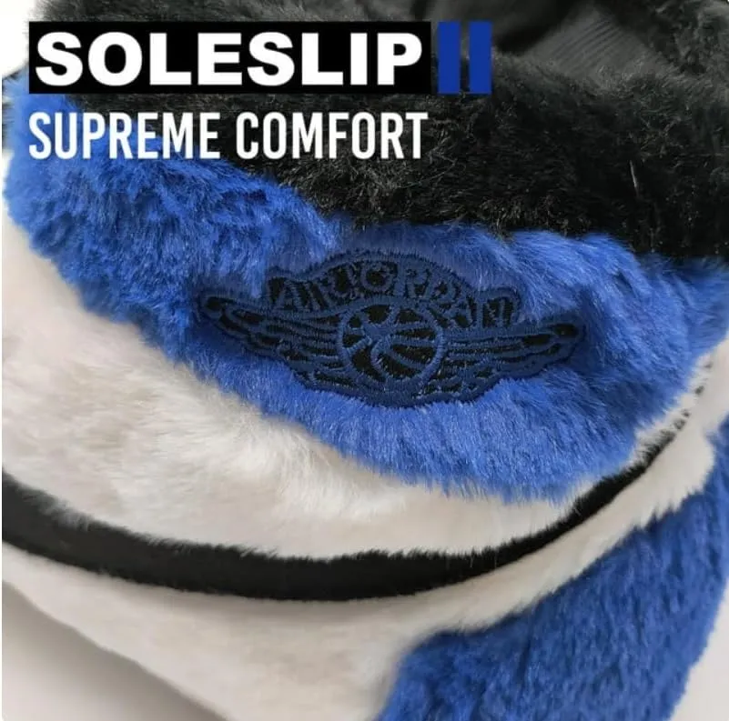 Stardust Gemstones Fluffy Warm Home Shoes for Men and Women Sneaker Slippers Comfy Kicks Winter Warm Plush Slippers Fleece Lined Sneakers Anti-skid Rubber Sole Fluffy Shoes