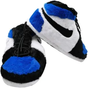 Stardust Gemstones Fluffy Warm Home Shoes for Men and Women Sneaker Slippers Comfy Kicks Winter Warm Plush Slippers Fleece Lined Sneakers Anti-skid Rubber Sole Fluffy Shoes
