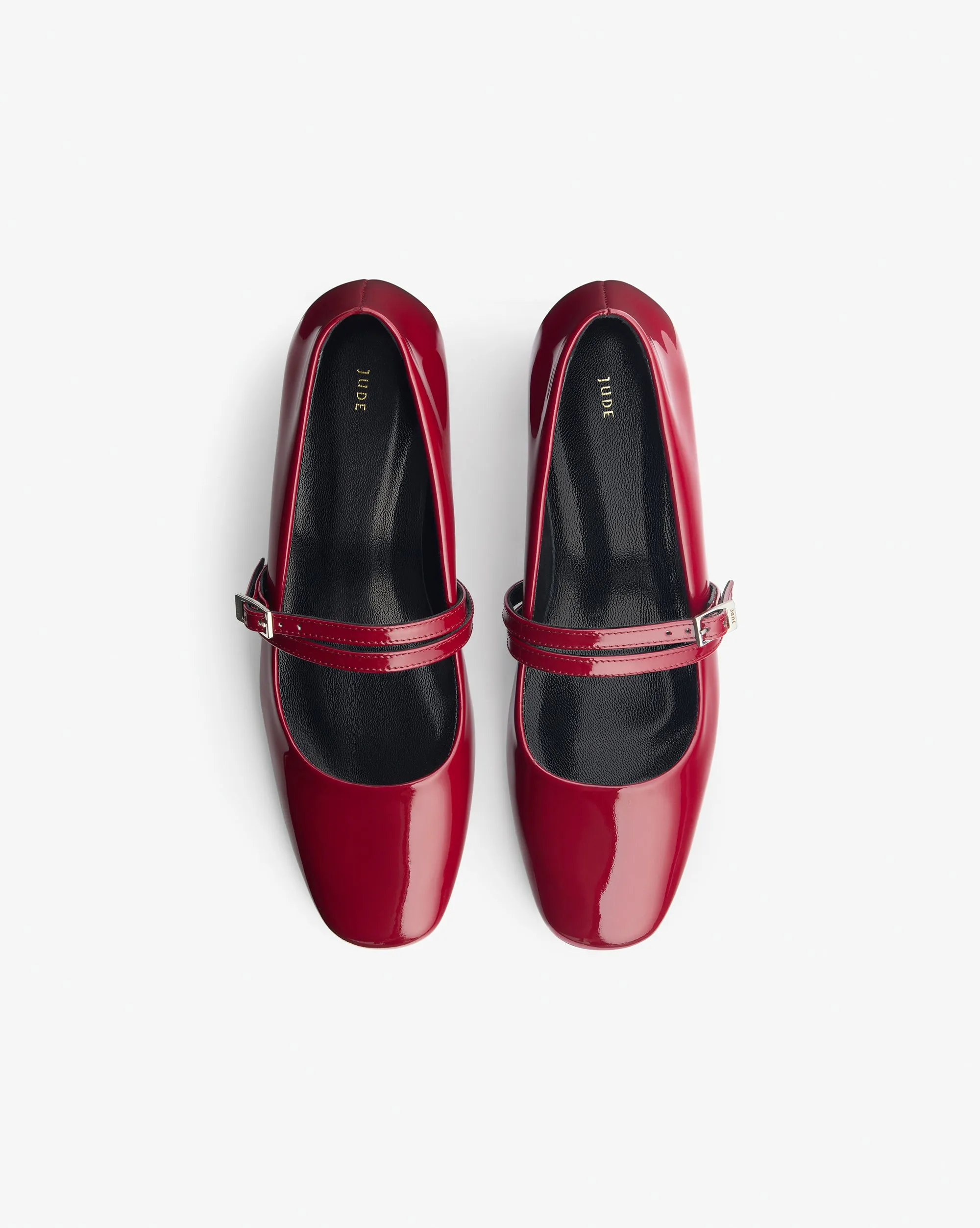 Stem Pump in Bordeaux Patent Leather