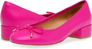 Steve Madden Women's Cherish Pump, Pink Leather, 6.5