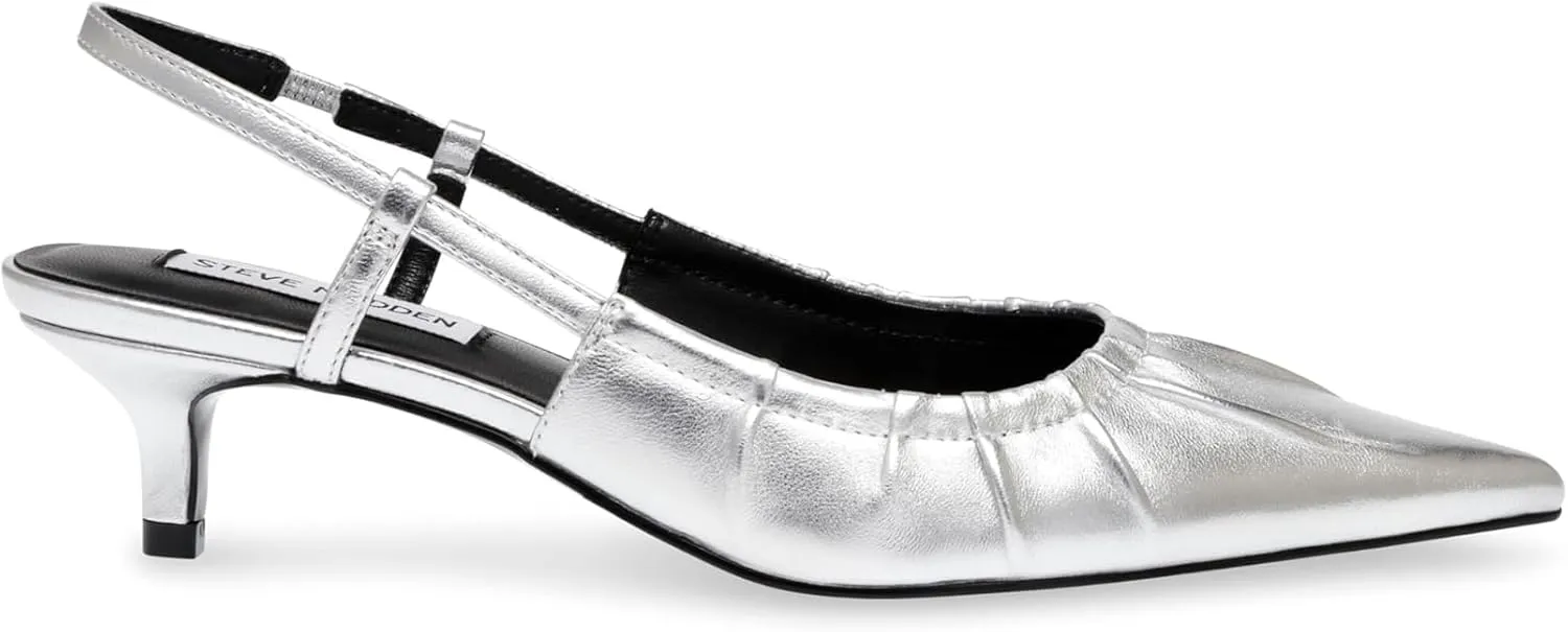 Steve Madden Women's Syrie Pump, Berry, 4